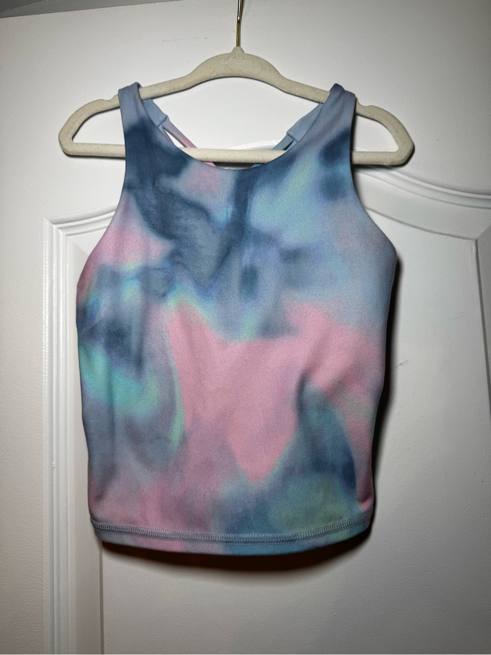 all in motion Girl’s Tie-Dye Tank Top in Pink, Blue and Mint XS (4-5)